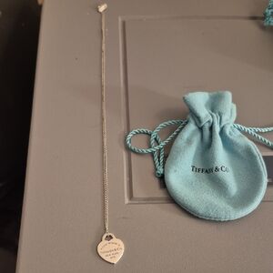 Tiffany & Co. Sterling Silver Heart Pendant